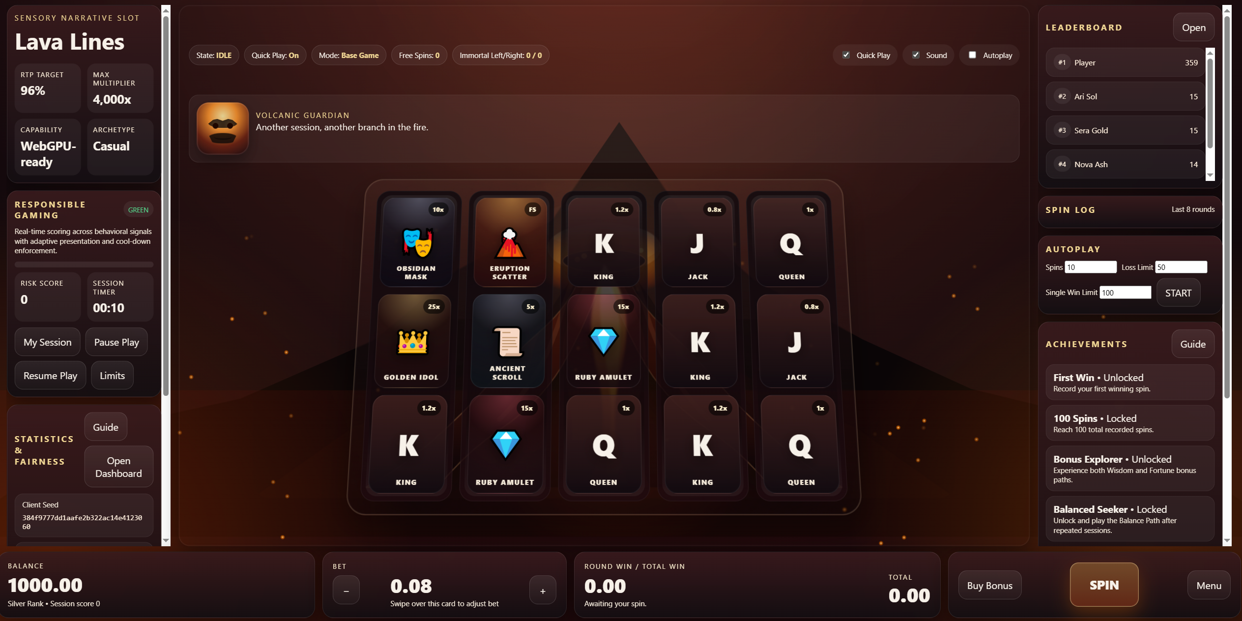 Lava Lines — Next-Gen Slot Game